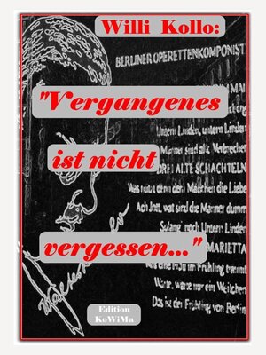 cover image of Vergangenes ist nicht vergessen